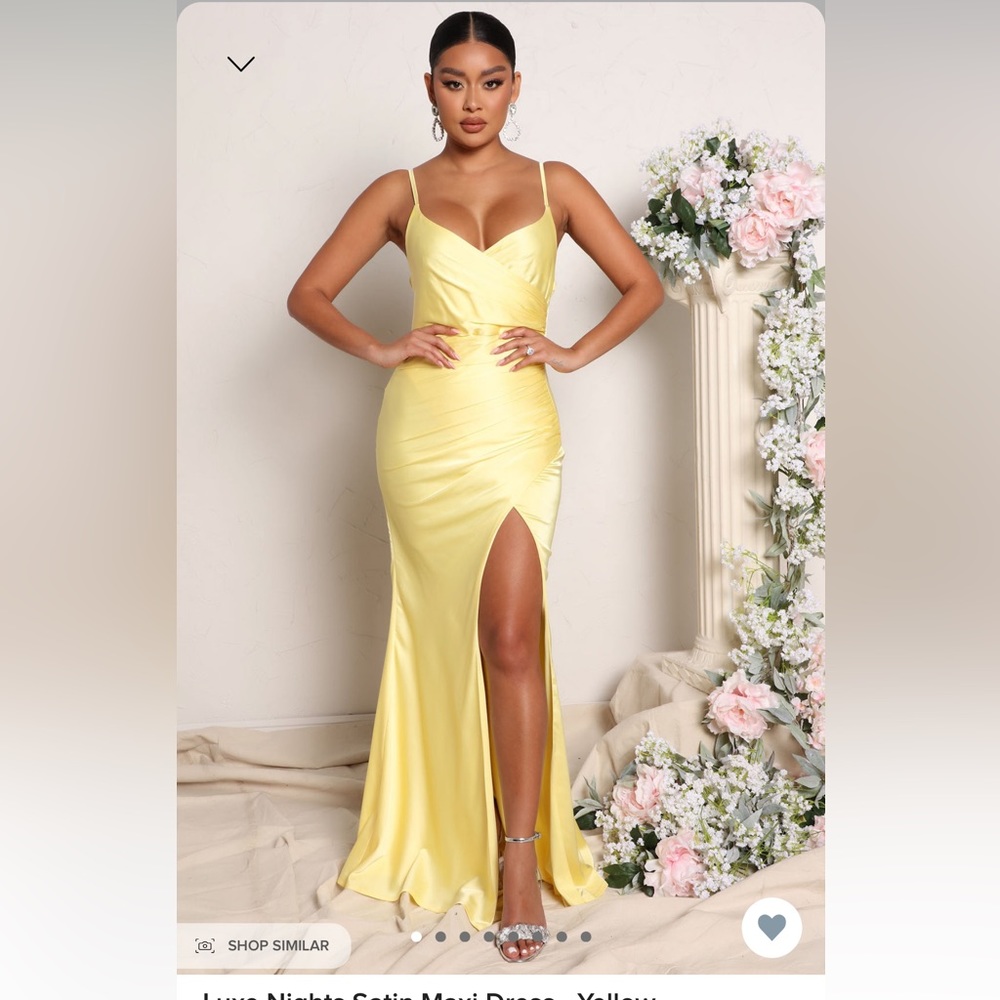 Satin Maxi Dress